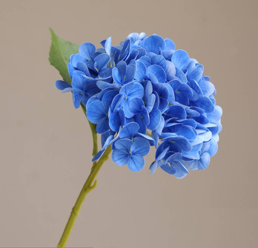 Angel Isabella - Wholesale Artificial Flowers - 12.5"Real Touch lifelike Hydrangea-6”bloom5