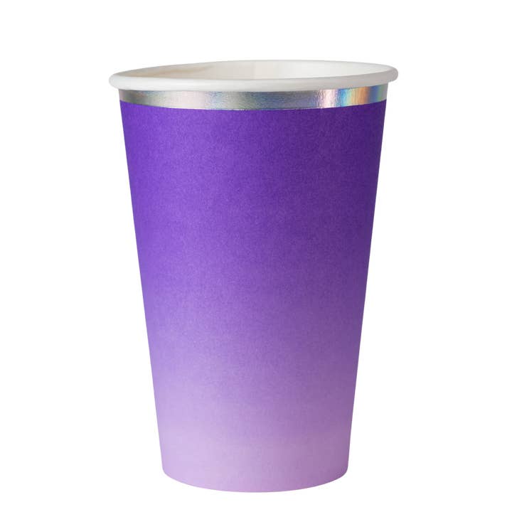 Fiesta Everyday Foil Paper Cup - Purple for wholesale by Casa Fiesta