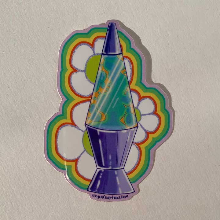 Opal's Art - Wholesale Sticker - Lava Lamp Stickers1