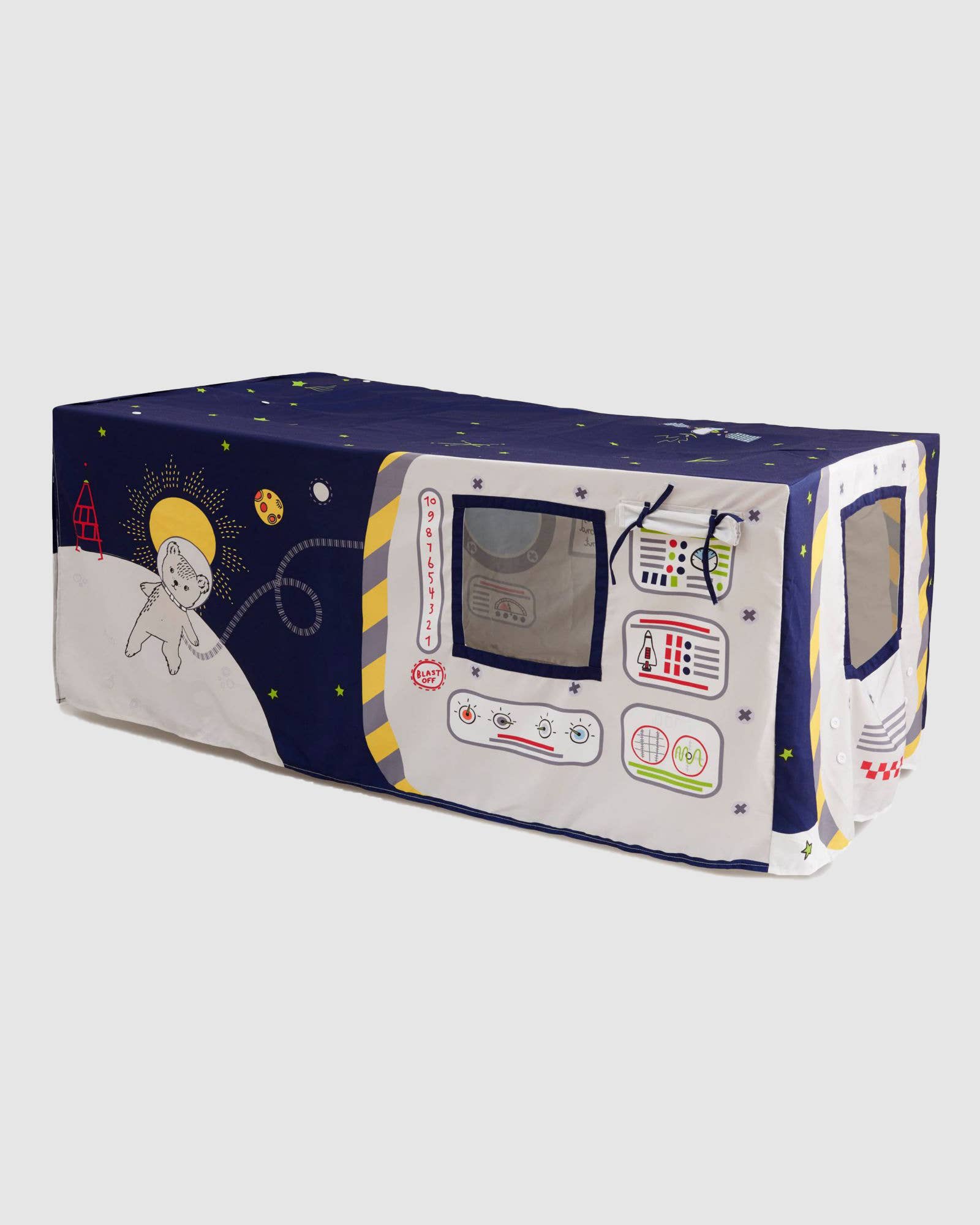 Petite Maison Play - Wholesale Tent - Kids - Space Station Table Tent Cubby1