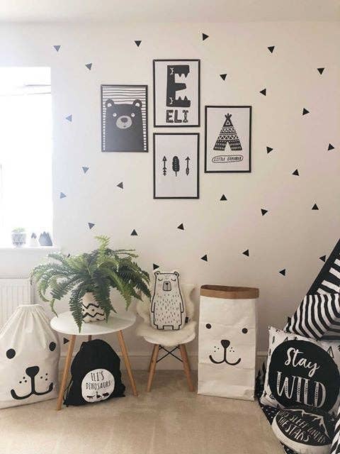 Bunny and Bear Studio - Wholesale Wall Decal/Stickers - Triangle Wall Decals2