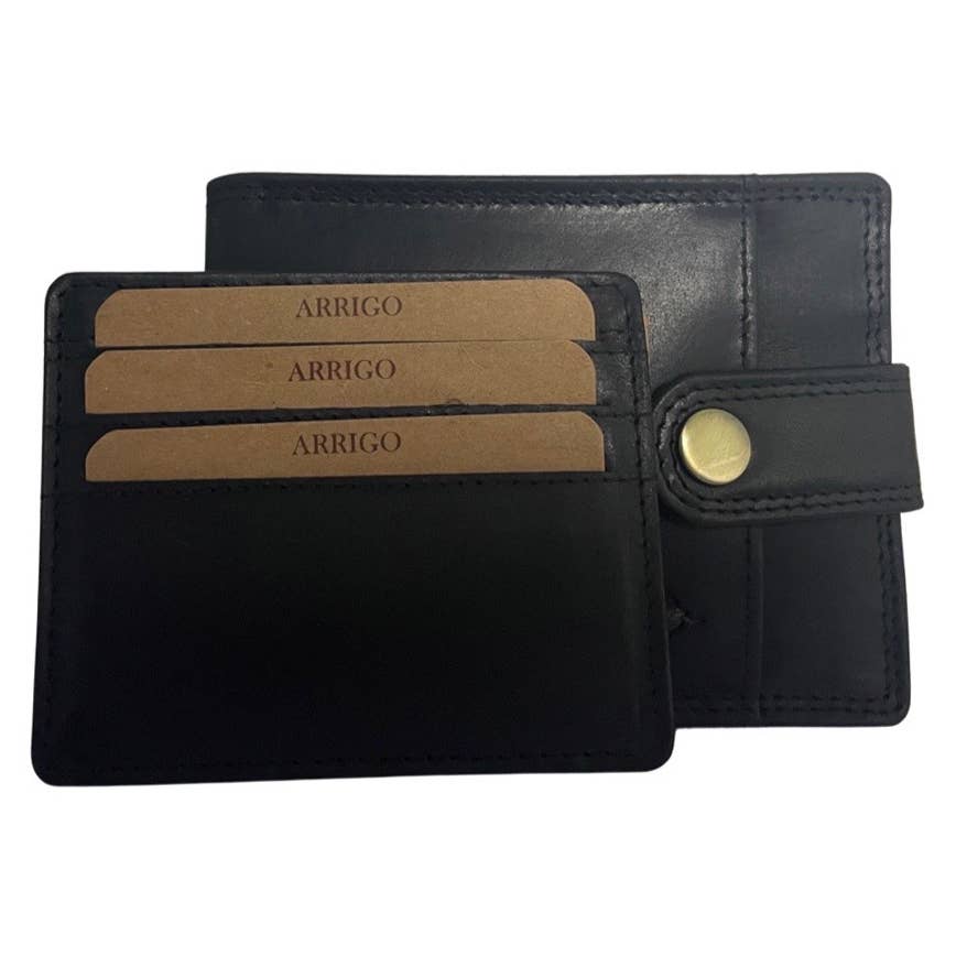 Arrigo - Wholesale Wallet - Men's - Billfold Men Wallet - Buffalo Leather - RFID5
