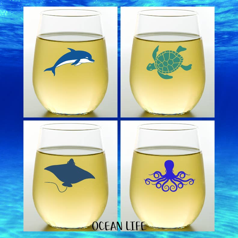 Wine-Oh! - Wholesale Wine Glass - CLOSEOUT ASSORTED Unbreakable Stemless Plastic Wine Glasses82