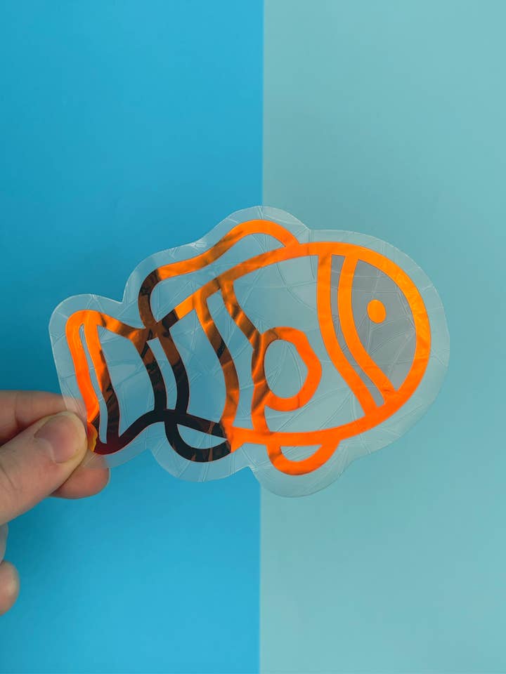 Clownfish Suncatcher for wholesale by Poppodopolis