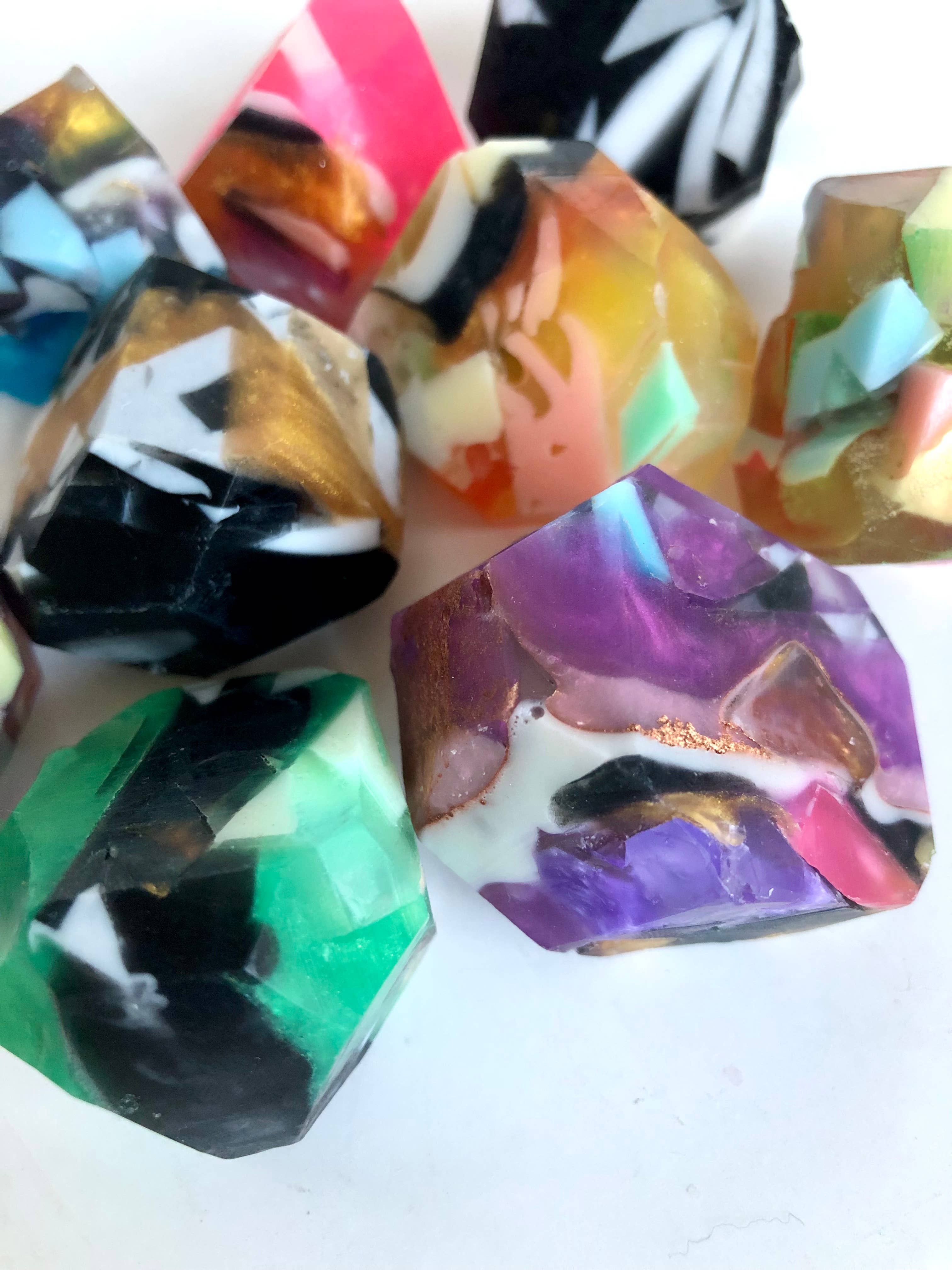 The Lavender Sachet - Wholesale Bar Soap - Rock Soap Minis Pack3