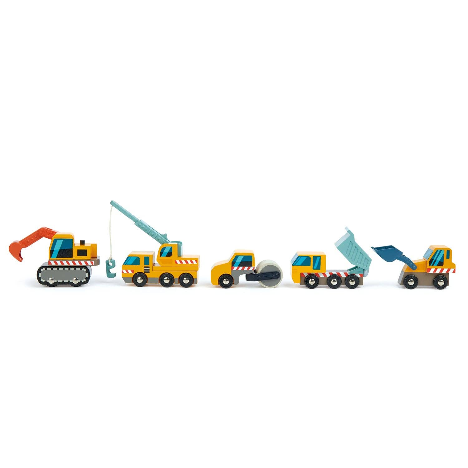 ThreadBear Design UK/EU - Wholesale Toy Car/Truck - Kids - Tender Leaf Construction Site4