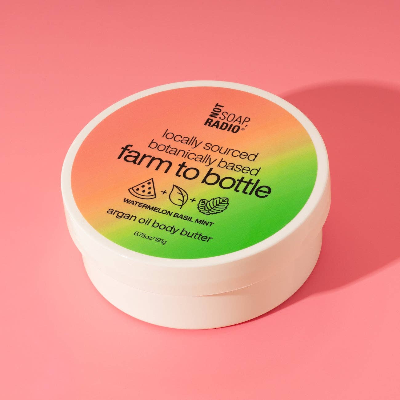 Not Soap, Radio - Wholesale Body Balm/Butter - watermelon basil mint <b>body butter with argan oil</b>2