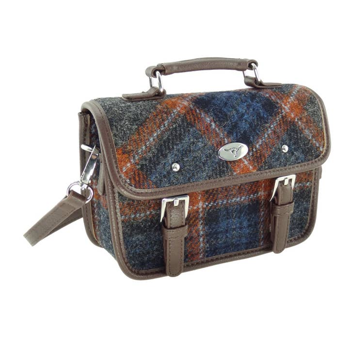 Glen Appin Of Scotland – Engroshandel Skuldertaske – Kvinder – LB1230 Harris Tweed 'Bervie' Mini Skuldertaske15