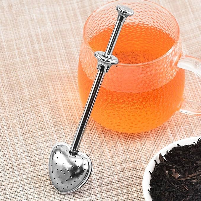 Magnifique Hearts – Coador/infusor de chá por atacado – Infusor de Chá em Forma de Coração - Aço Inoxidável 2 cores