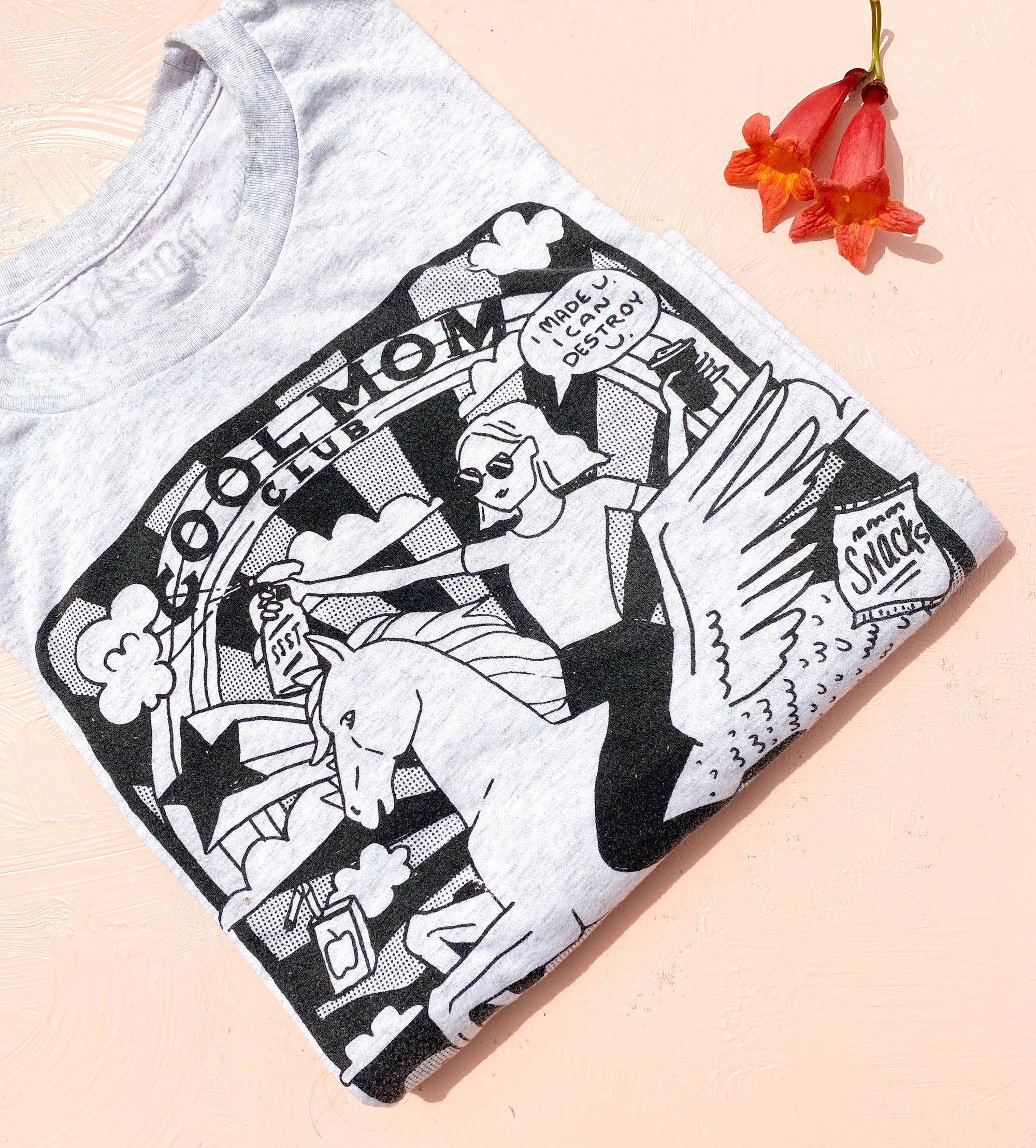 Dowdy Studio - Wholesale Screen Printed T-Shirt - Women's - Cool Mom Club - Unisex tee2