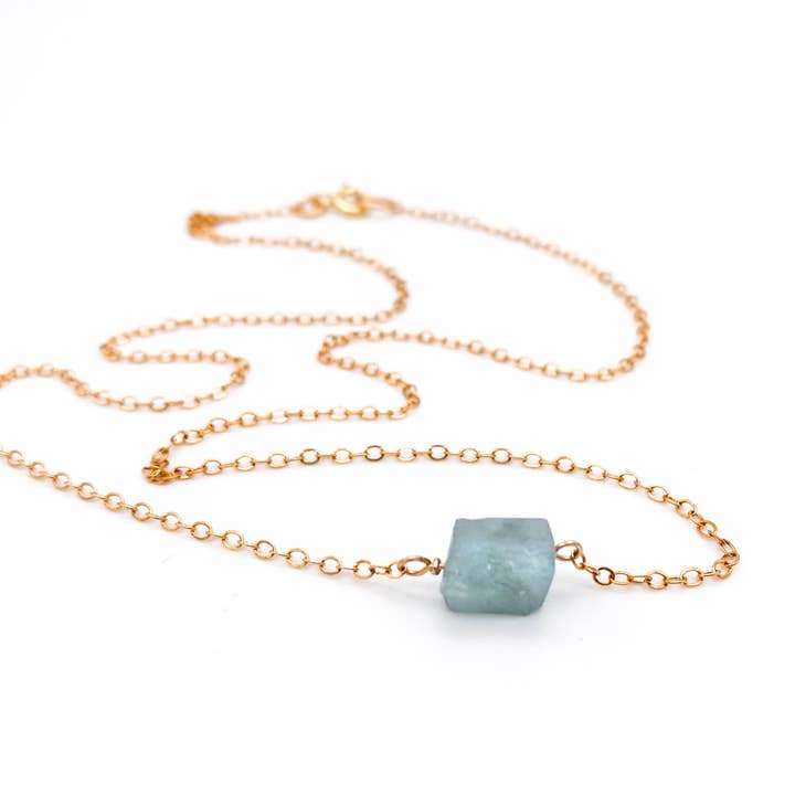 Collar Aquamarina Everyday para venta al por mayor de Luna Pines