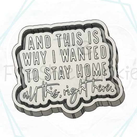 *NOUVELLE SORTIE* Tout ça. Juste ici. Freshie Mold pour la vente par The Freshie Junkie, LLC