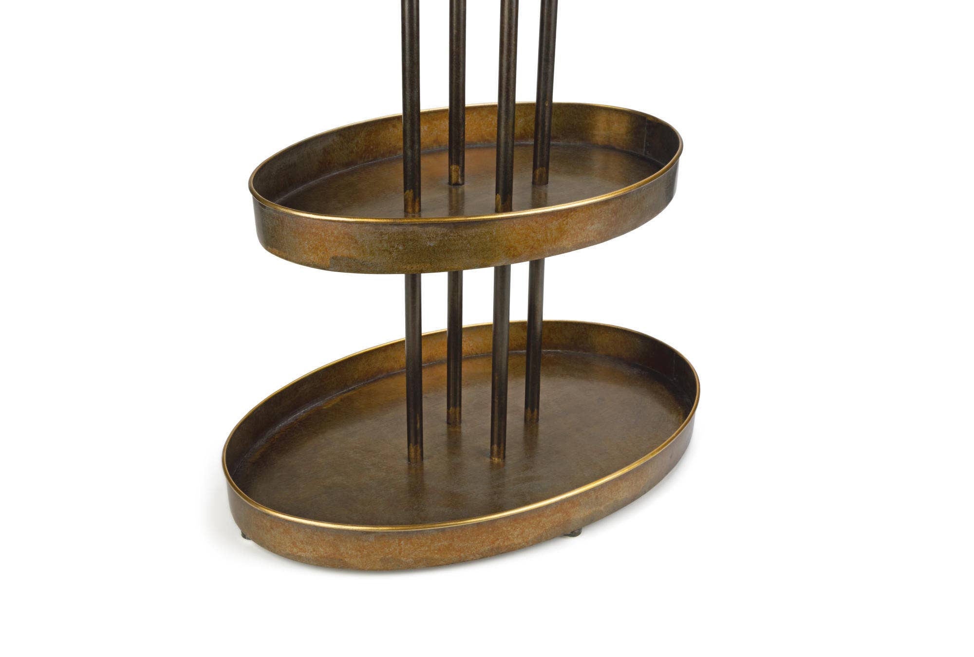 Tripar International – Engroshandel Display til detailhandlere – Flerlags ovale displays (bord eller gulv)5