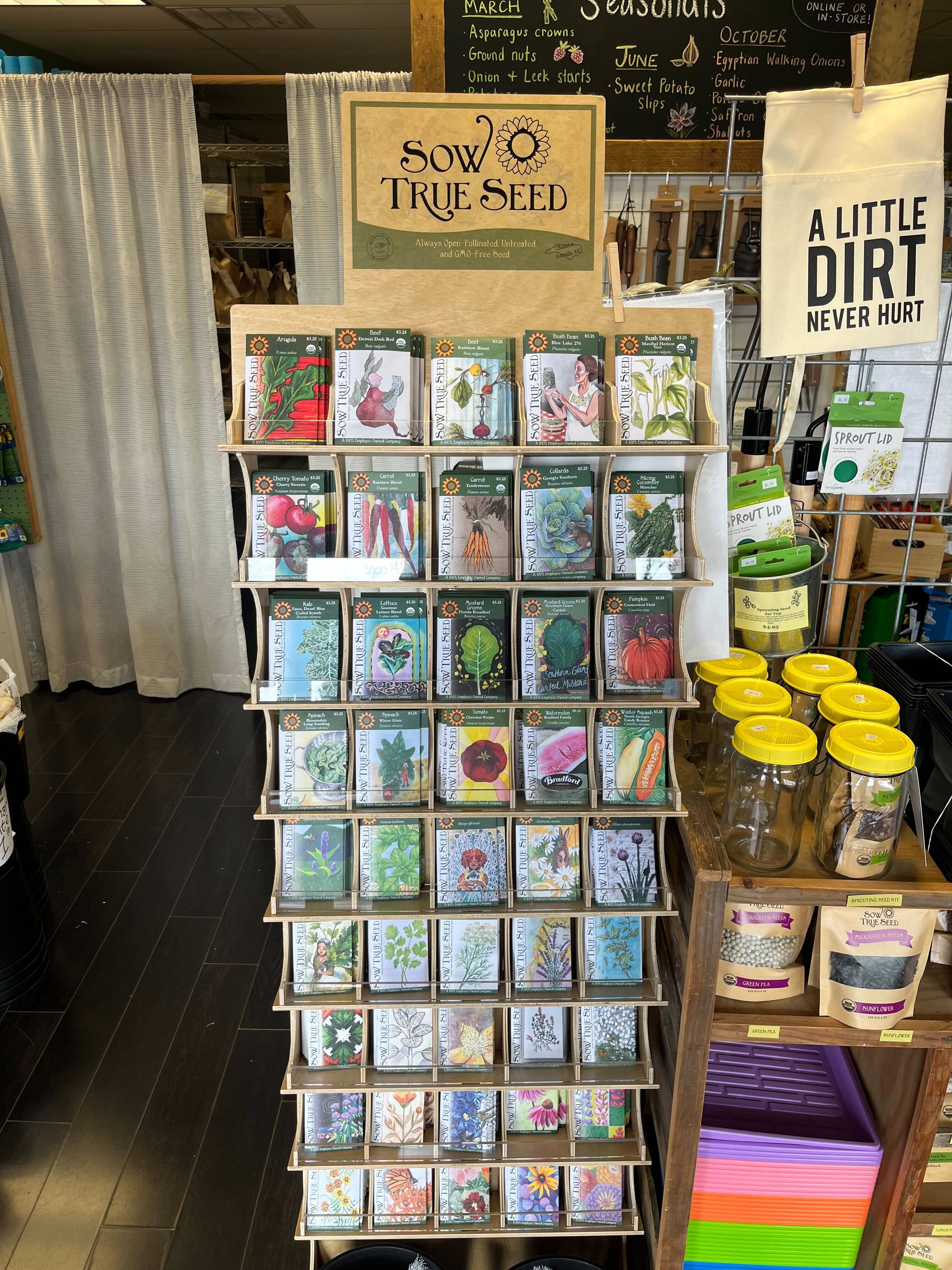 Sow True Seed - Wholesale Retailer Display - Home & Living - Wooden Seed Display0