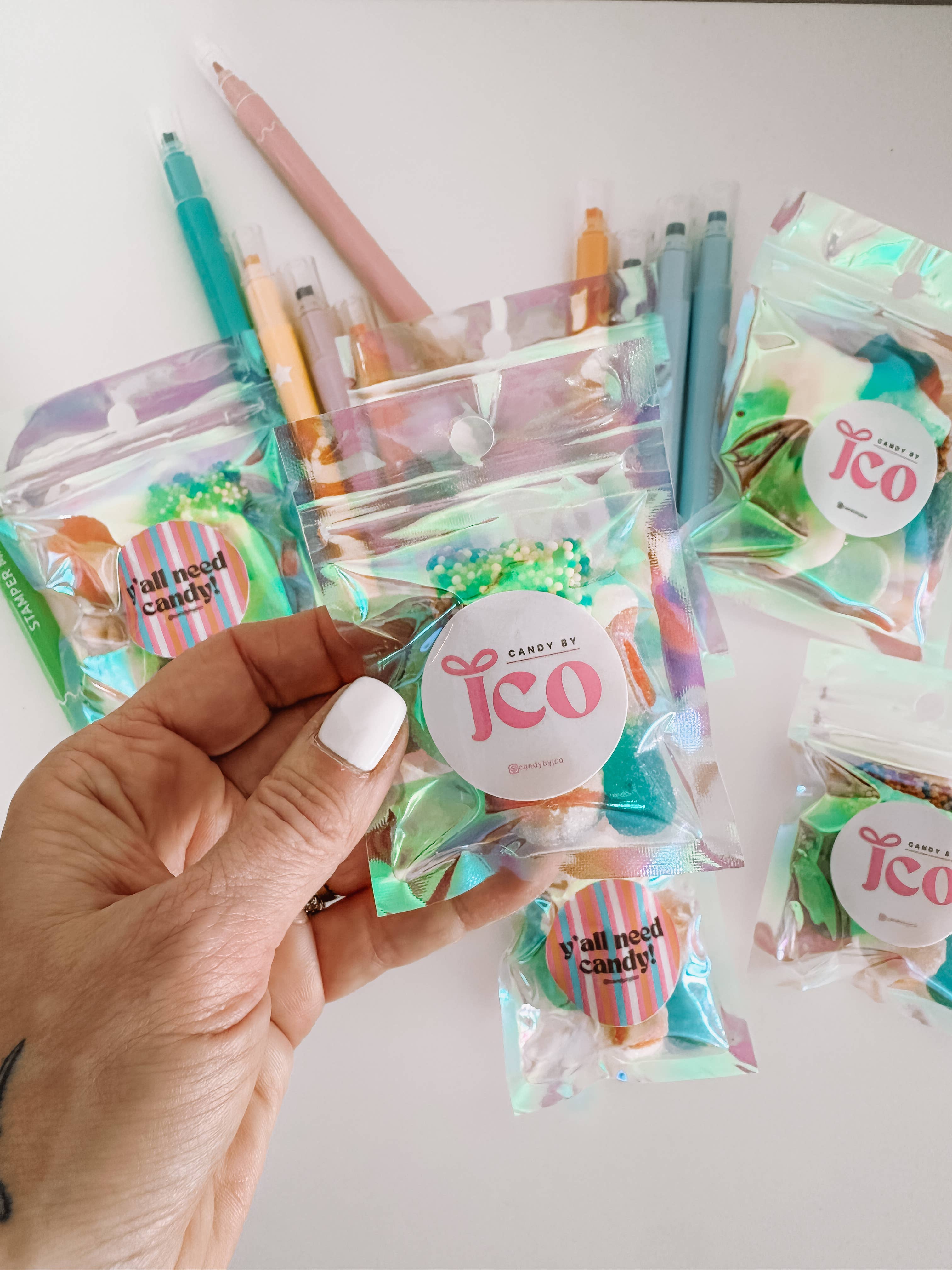 Candy by J.Co - Wholesale Gummy - Iridescent Party Packs1