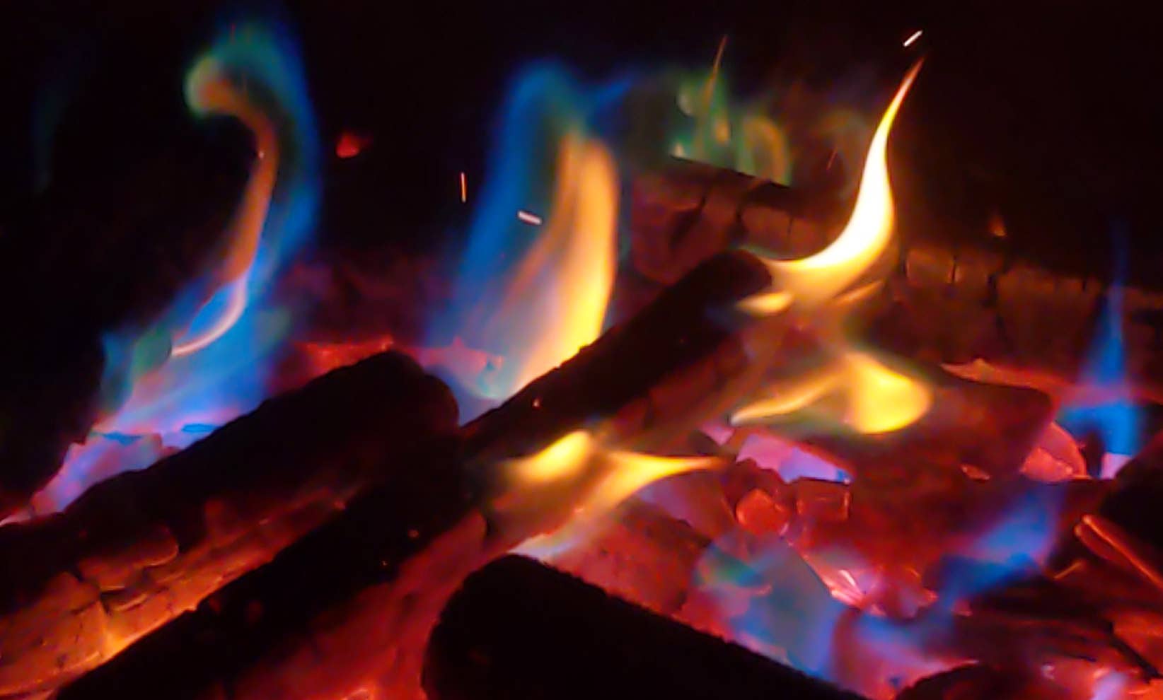 Azul/Verde Discos de llama de colores originales - Azul eléctrico de venta al por mayor en Faire10