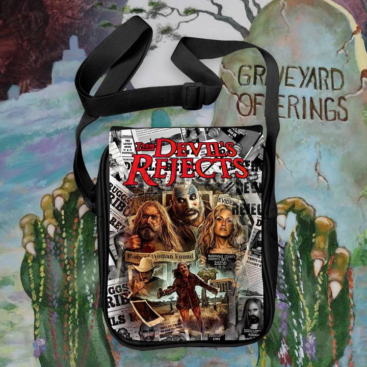 Devils Rejects Crossbody for wholesale by Graveyard Offerings