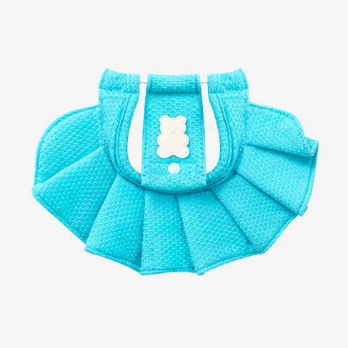 Gom Gom Pleats Cooling Sun Cap for wholesale by Puppy Gallery