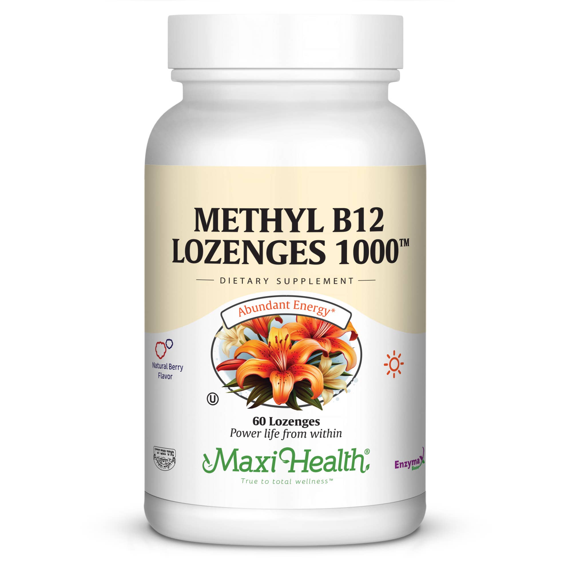 Maxi Health - Wholesale Oral Supplement/Vitamin - Methyl B12 Lozenges 1000™0