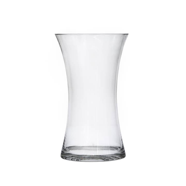 11.5"H Excalibur Tall Curved Glass Vase for wholesale by Jacobson