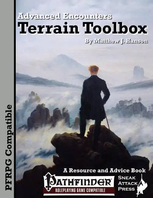 Books by splitShops - Wholesale Fantasy Novel - Advanced Encounters: Terrain Toolbox (PFRPG) - Paperback0