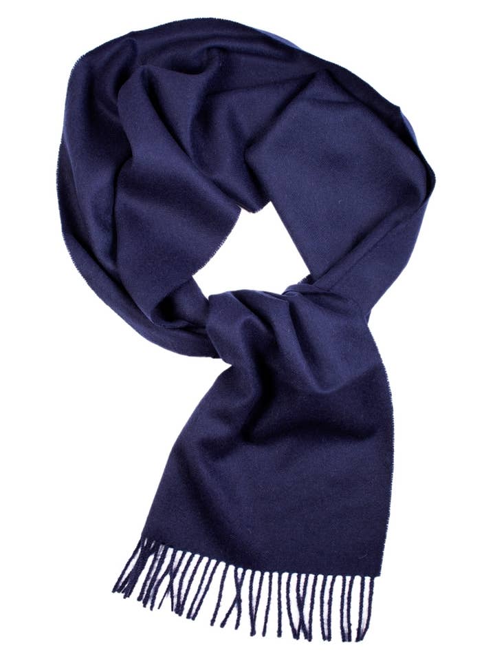 Écharpe en laine d'alpaga bleu marine pour la vente par Sokisahtel I BestSockDrawer