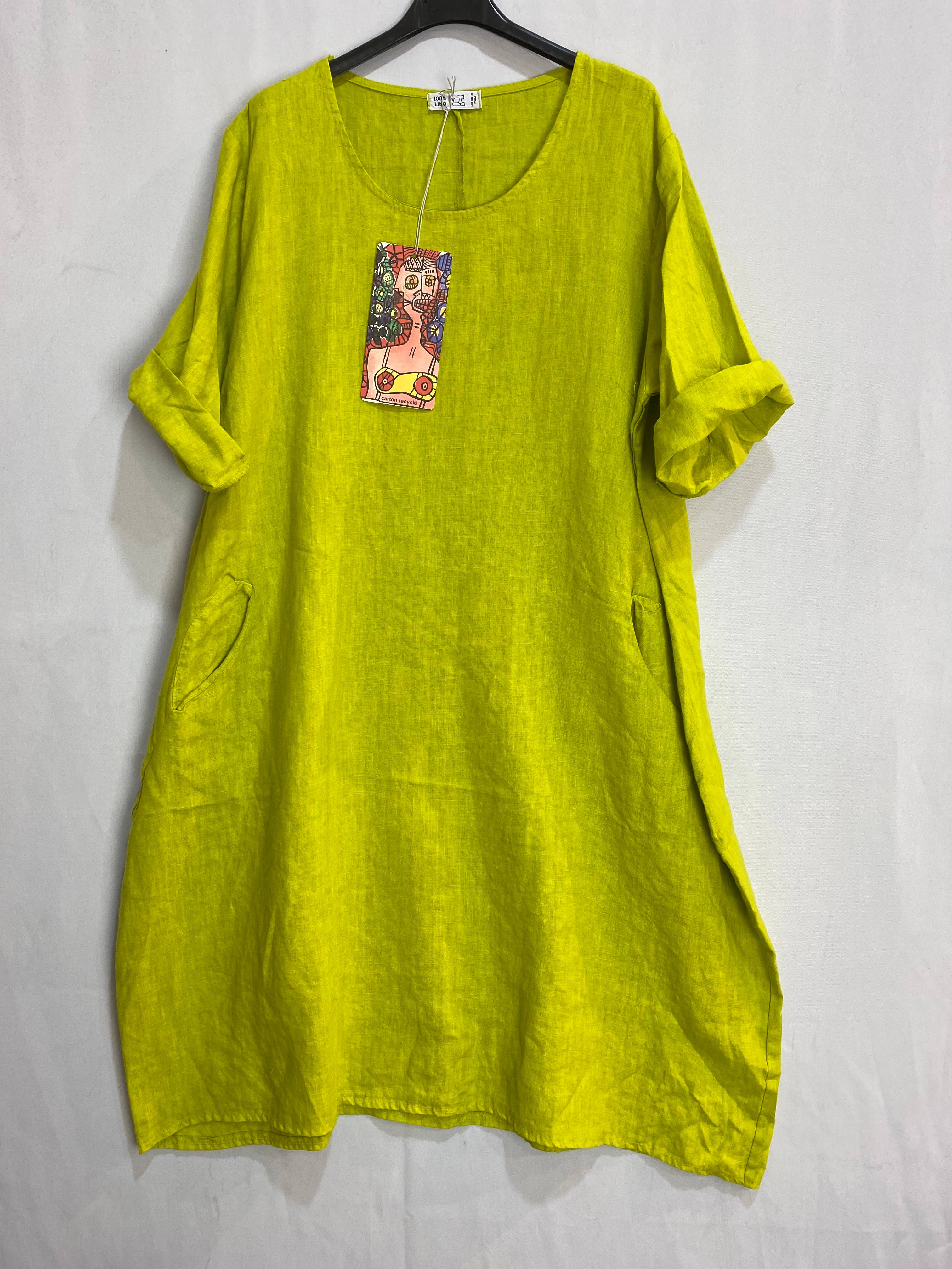 LINEN & COTTON HOUSE – Großhandel Kleid – Damen – Leinenkleid 167 Frühling Sommer Kollektion8