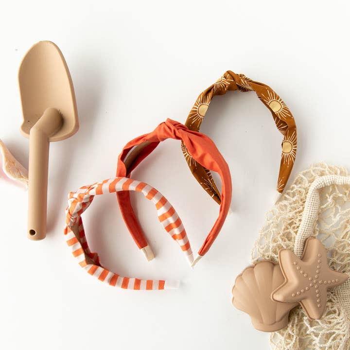 Modern Piggy - Wholesale Fashion Headband - Women's - Terracotta | Knotted Headband2