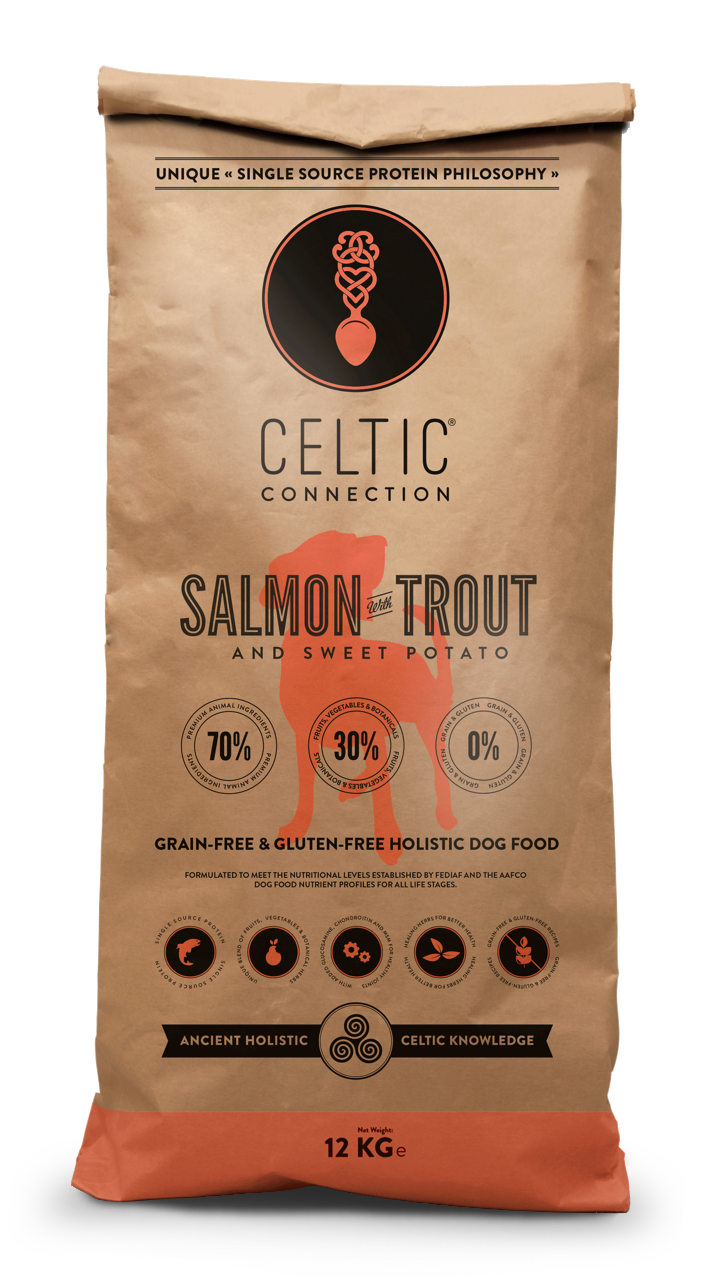 Celtic Connection Holistic Pet Food - Wholesale Pet Food - Dog - SALMON with TROUT & SWEET POTATO0