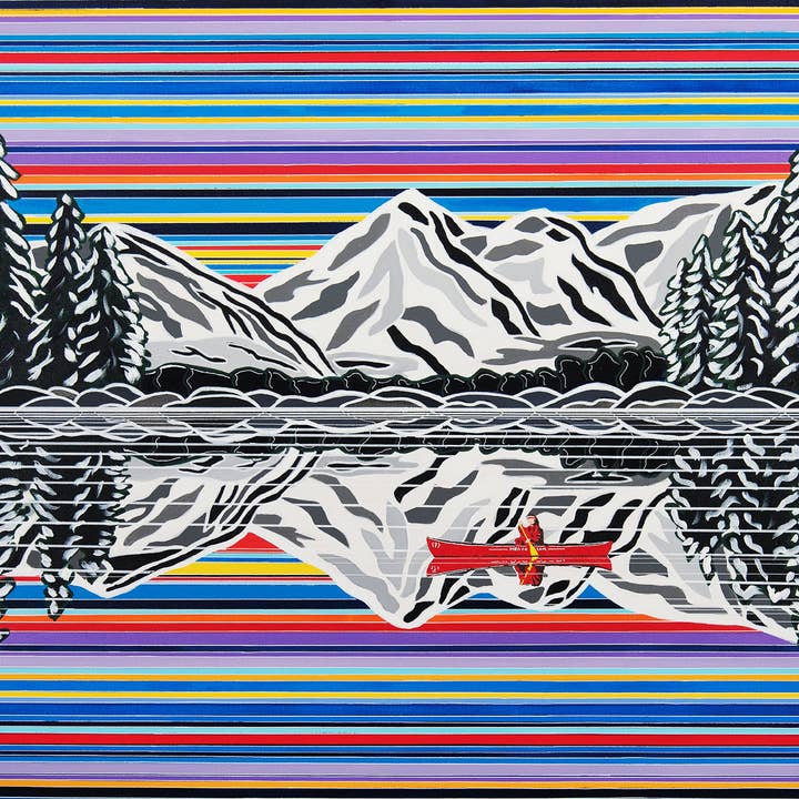 Snowy Reflection Fine Art 1000 Piece Jigsaw Puzzle for wholesale by PuzzQuest