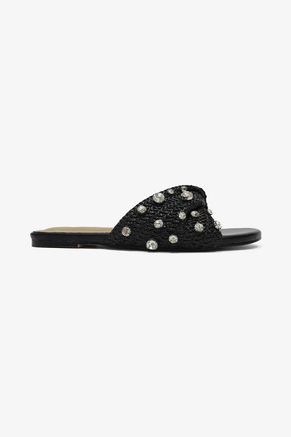 Lemonade Shoes - Vente Sandales – femme - MAYLEEN - Sandales à enfiler en raphia avec perles, style méditerranéen12
