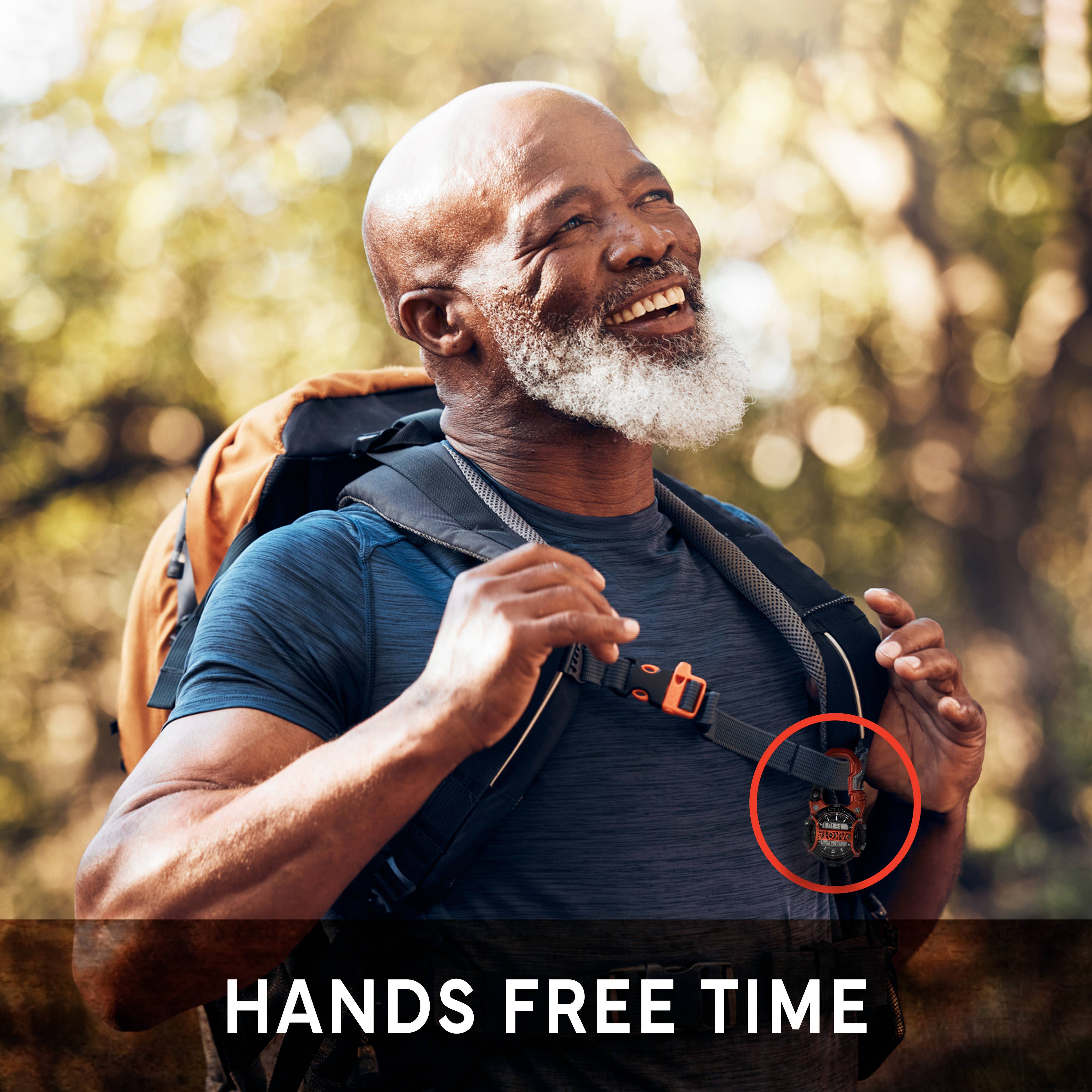 Dakota (Dakota Watch Company) - Vendita all'ingrosso Orologio da tasca - Unisex - Dakota Digital Cage Clip – Orologio da tasca da uomo, Arancione6