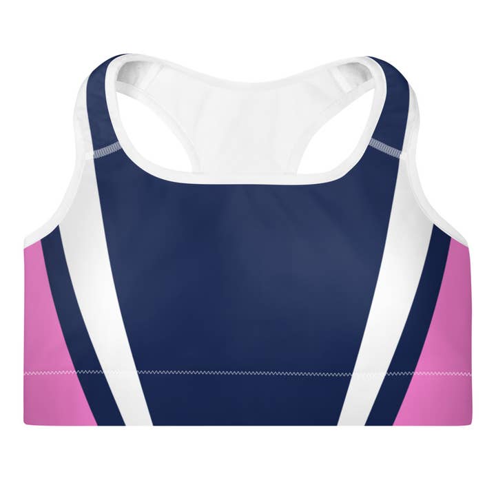 Pink Blow Pop Padded Sports Bra for wholesale by The Cool Ppl