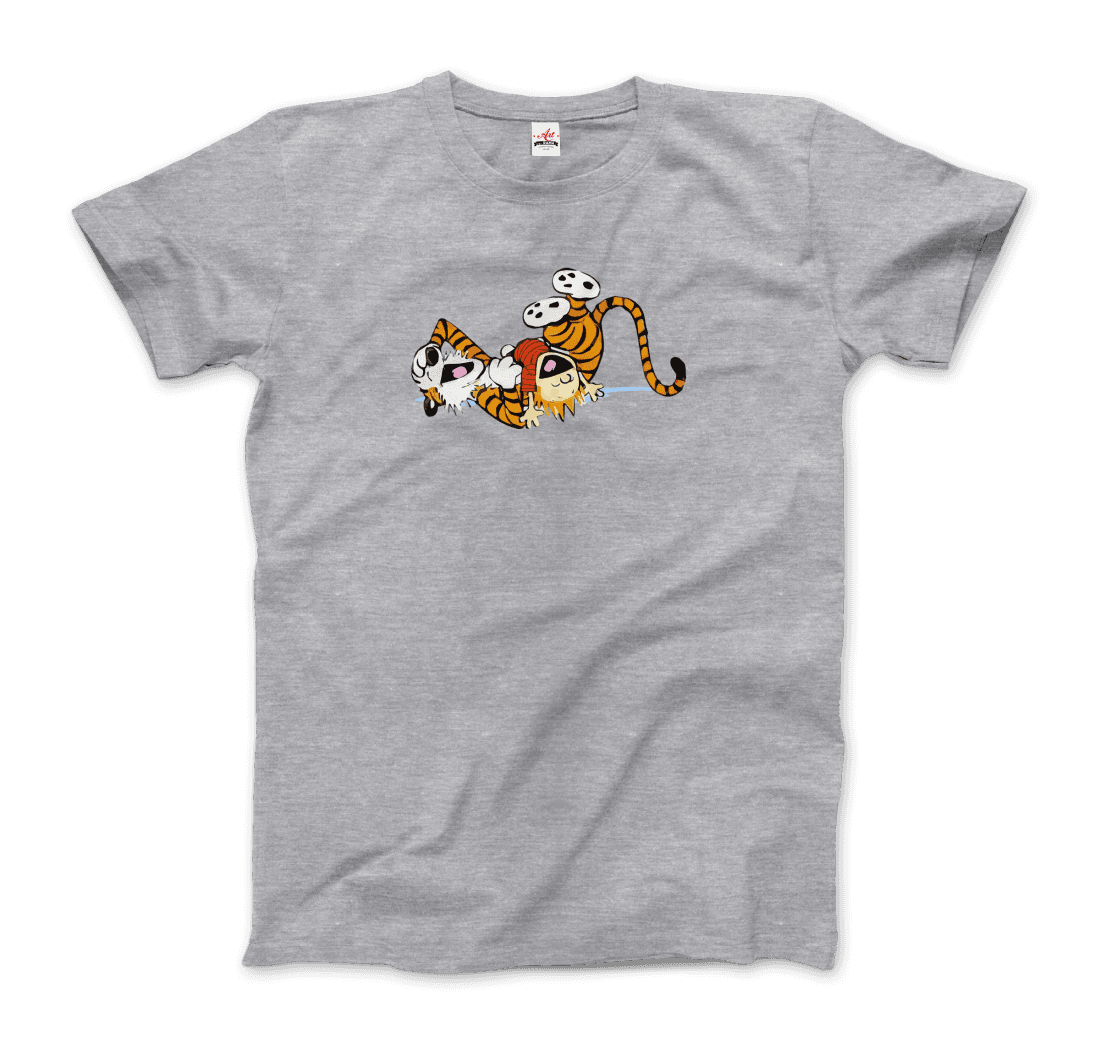 Art-O-Rama Shop - Wholesale Screen Printed T-Shirt - Unisex - Calvin and Hobbes Laughing on the Floor T-Shirt6