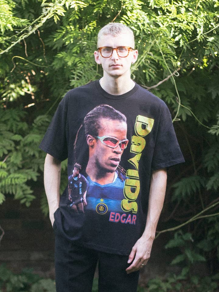 Zufällig - Vendita all'ingrosso Maglietta stampata - Unisex - Maglietta Edgar Davids