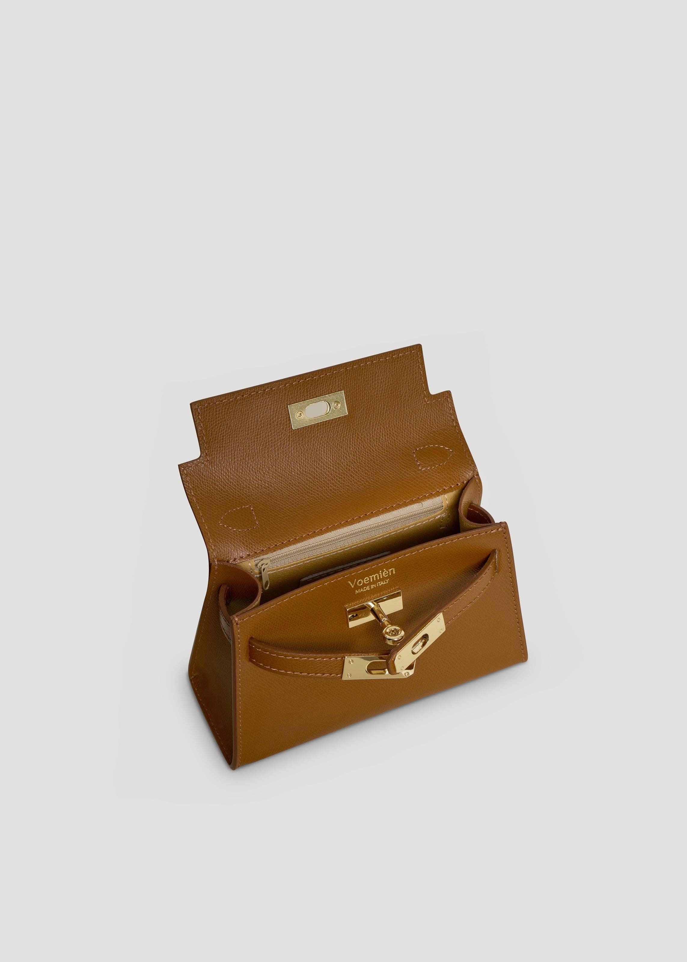 Prestige Milano – Engroshandel Tote bag - Dame – Victoria taske i tan Epson læder5