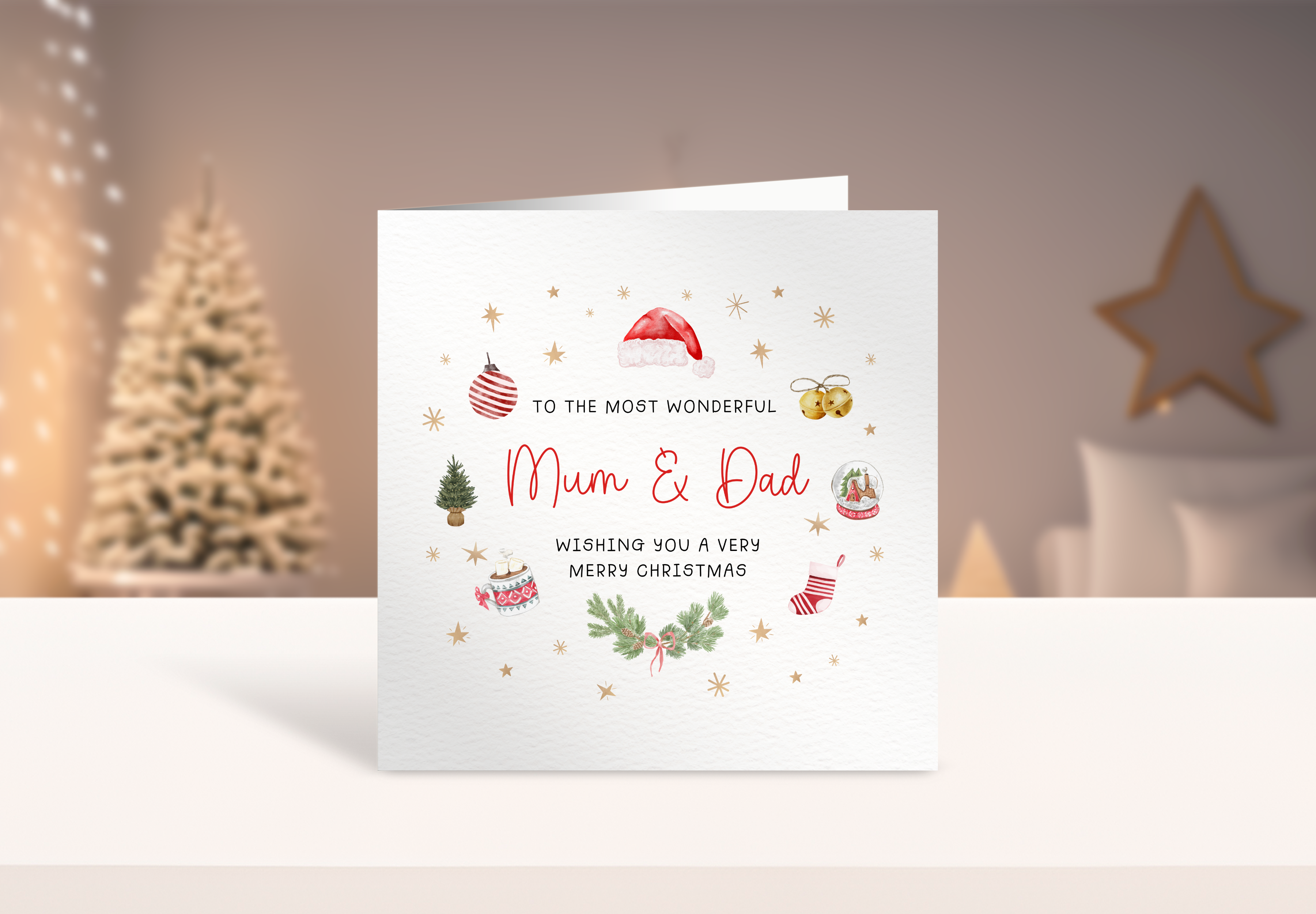 Swale Studios – wholesale Christmas card – Mum & Dad Christmas Card1