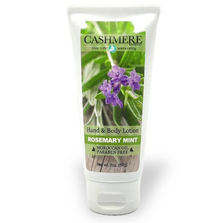 Lotion pour les mains et le corps - format voyage 2oz - BAIN DE CACHEMIRE pour la vente par Cashmere Bath | MANSCAPE | Blue Sea Body Care