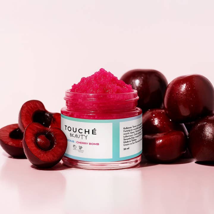 CHERRY FLAVOR LIP SCRUB - VEGAN SUGAR EXFOLIATOR and other Purchase Wholesale animal health product. Free Returns & Net 60 Terms on Faire trending on Faire.
