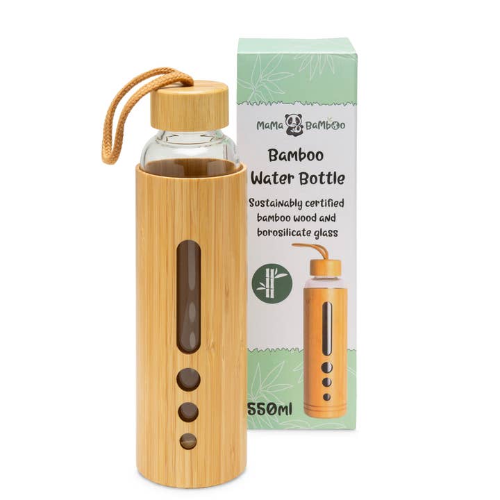 Mama Bamboo Water Bottle DS for wholesale by Mama Bamboo