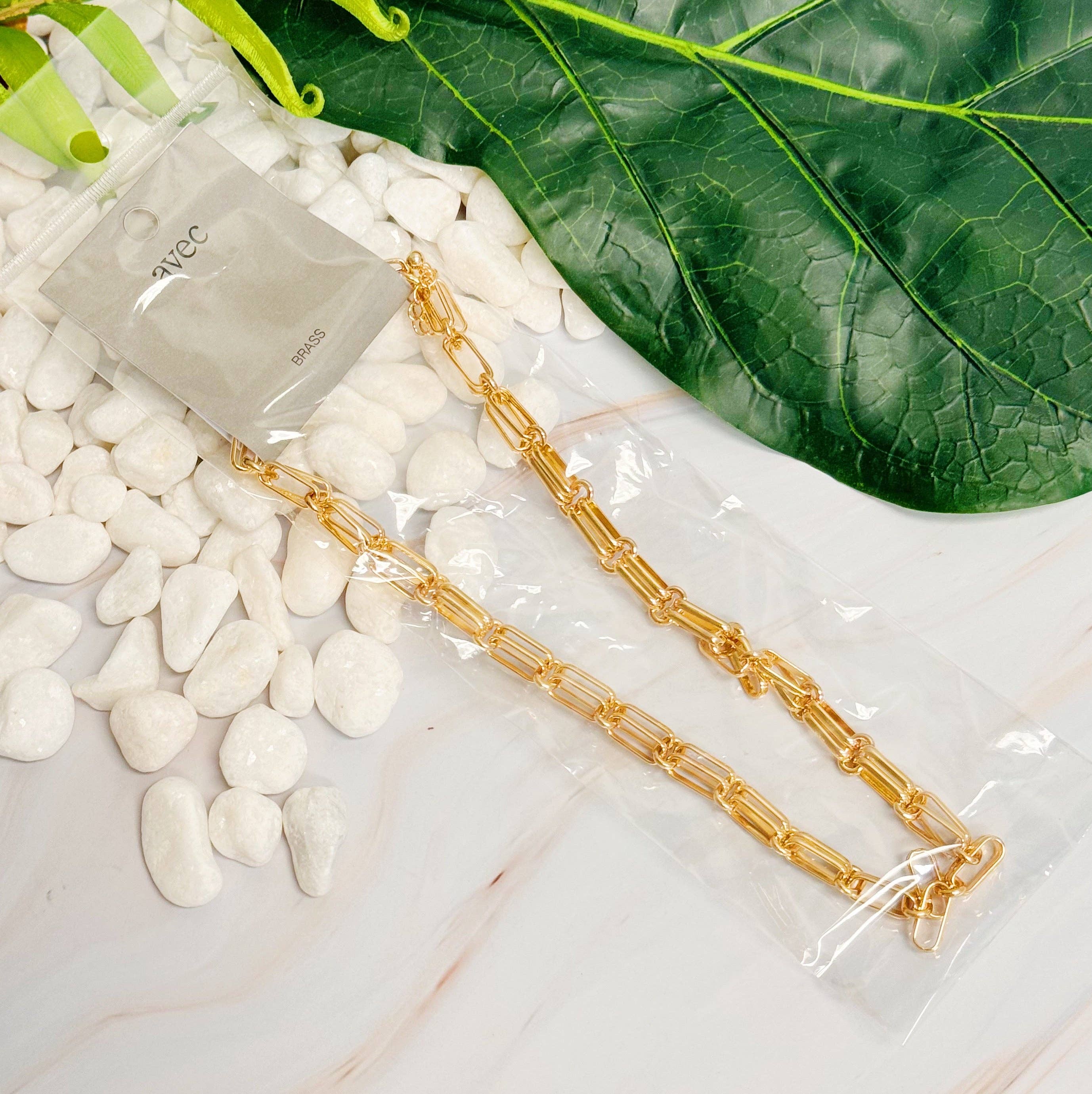 Ellison+Young - Vente Collier maille et chaîne - Collier en chaîne à double maillons6