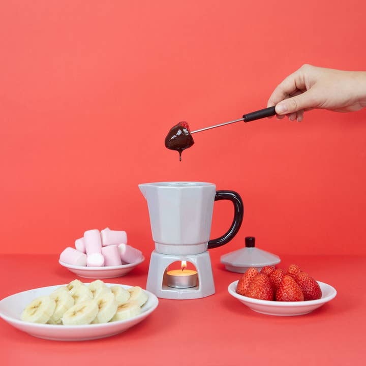 Balvi - Wholesale Coffee Mug - Fondue, Moka, gray, 225 ml, ceramic6