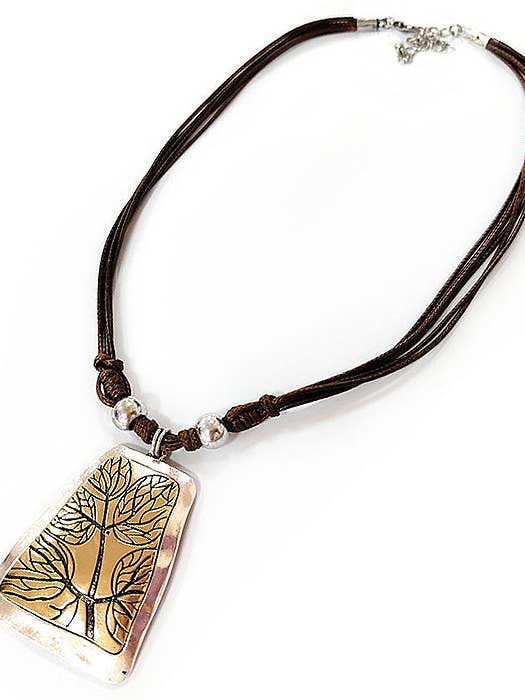 (TRÄDTEMA) HÄNGE OCH FLERKORDS HALSBANDSET för wholesale av Jewelry Max