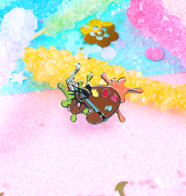 Naytendo - Wholesale Lapel Pin/Button - Final Fantasy XIV Class/Job Pin Pictomancer1