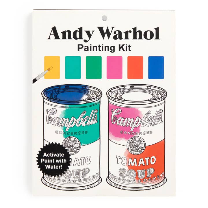 Chronicle Books - Wholesale DIY Craft Kit - Kids - Andy Warhol Painting Kit