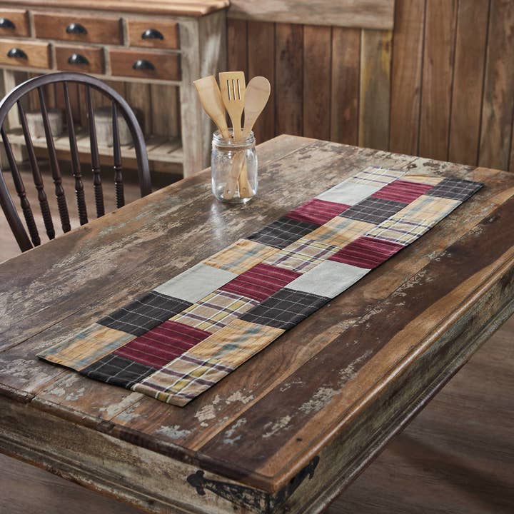 VHC Brands - Wholesale Table Runner - Wyatt Runner Quilted 12x48