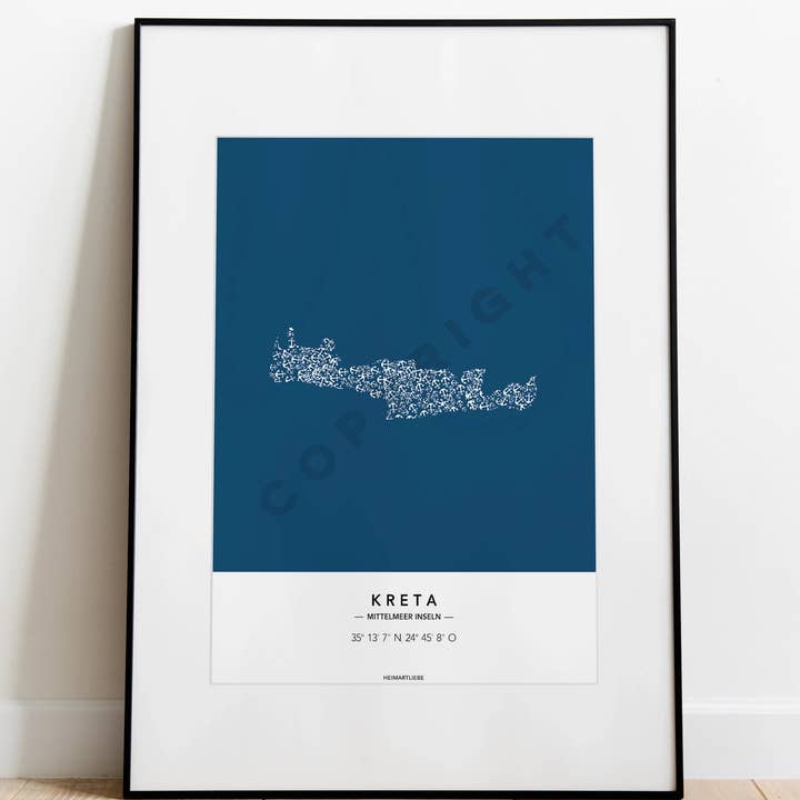 HEIMARTLIEBE® - Wholesale Art Print - PRINT - ANCHOR ISLAND CRETE