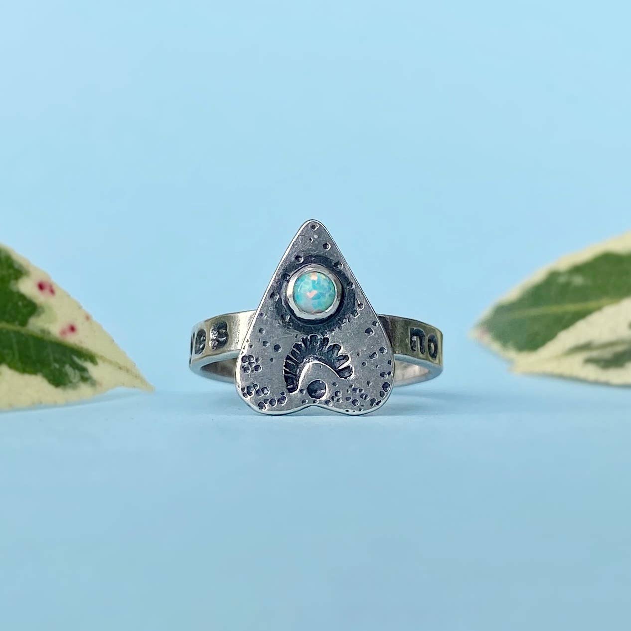 Blue and Blue - Wholesale Cocktail/Statement Ring - Ouija Ring - Opal5