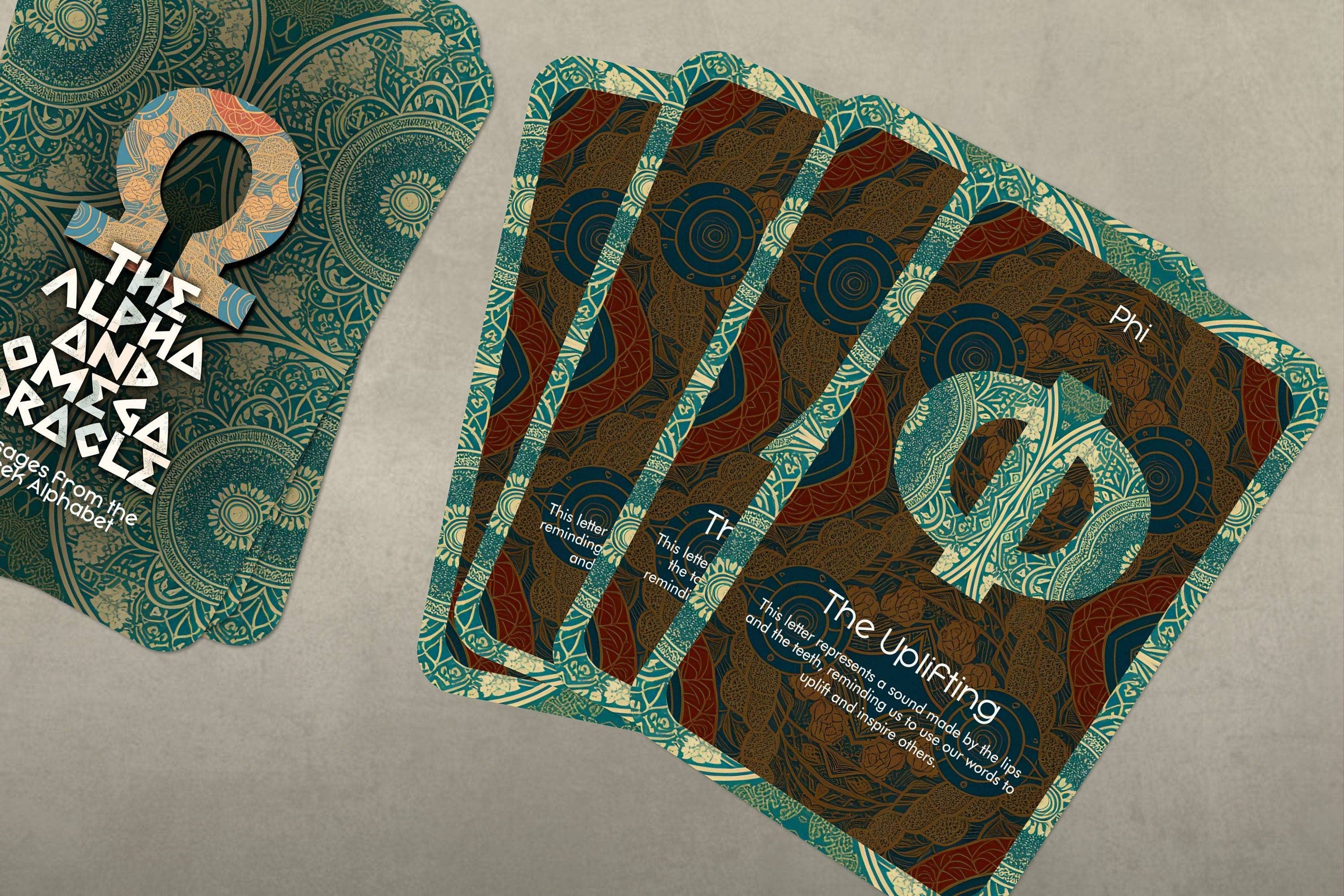 Ibiza Tarot USA - Wholesale Tarotkaarten - Het Alfa- en Omega-orakel - Boodschappen uit het Griekse alfabet10