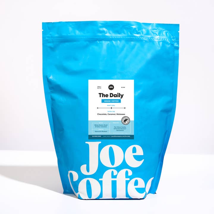 Daily House Drip Medium Roast Coffee, 2 lb, Kosher, Rainforest Alliance Certified, NYC Roaster for wholesale by Joe Coffee Company